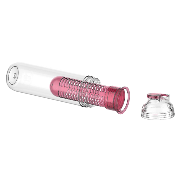 800ml tritan Infusion Water Bottle with Infuser - Pink Fruit Infuser for Cold Brew Tea and Flavored Water BPA FREE